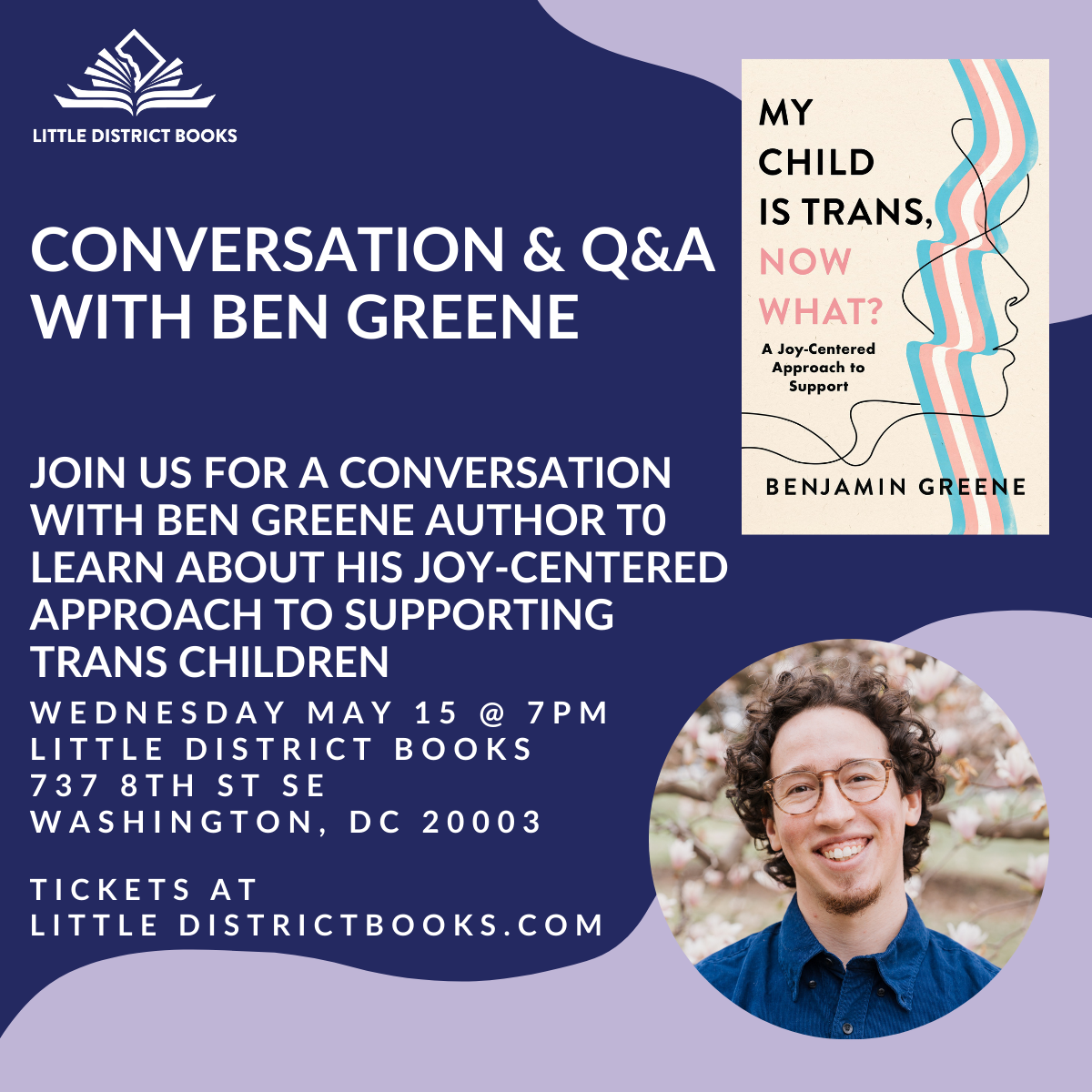 Conversation and Q&A with Ben Greene