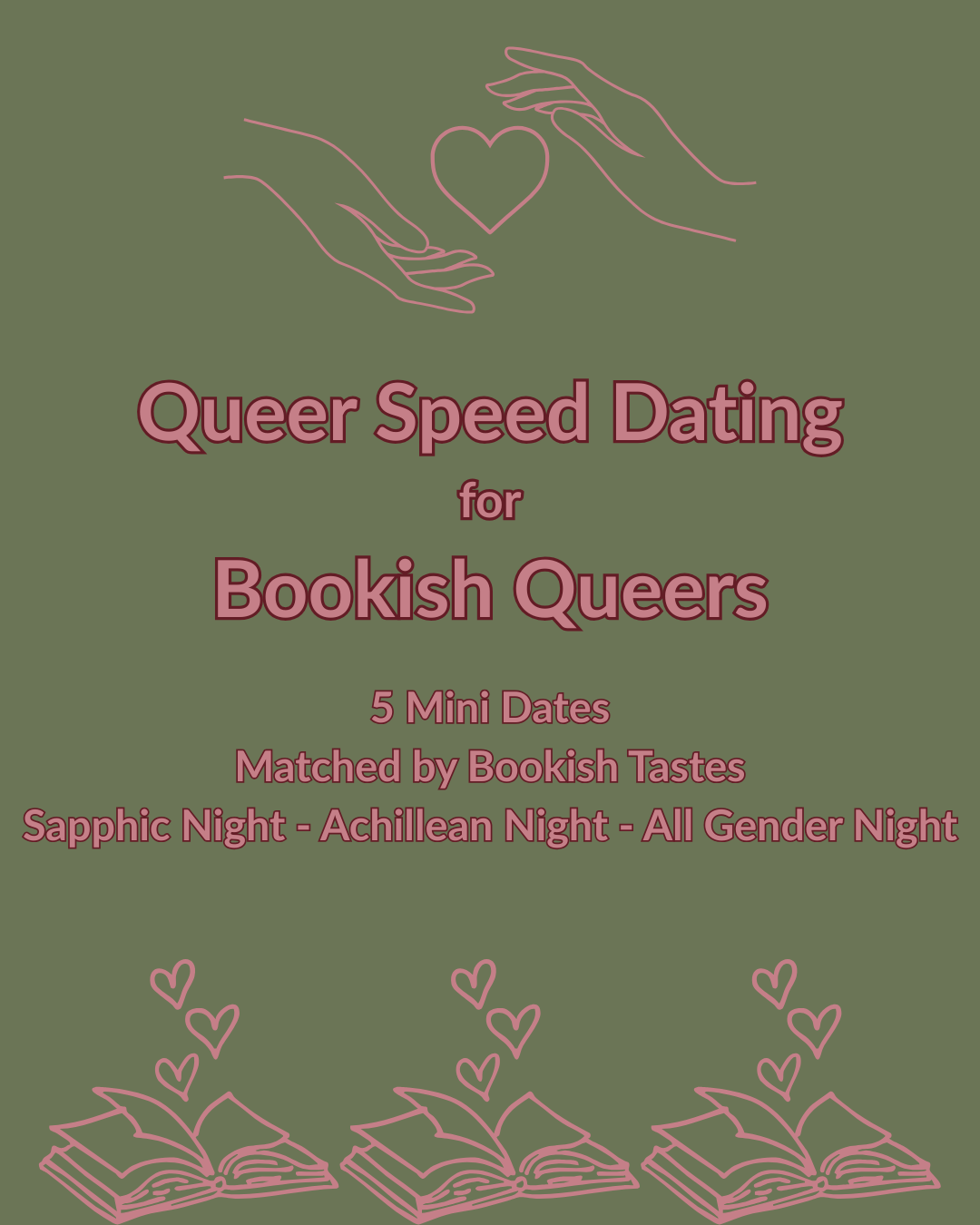 Queer Speed Dating for Bookish Queers