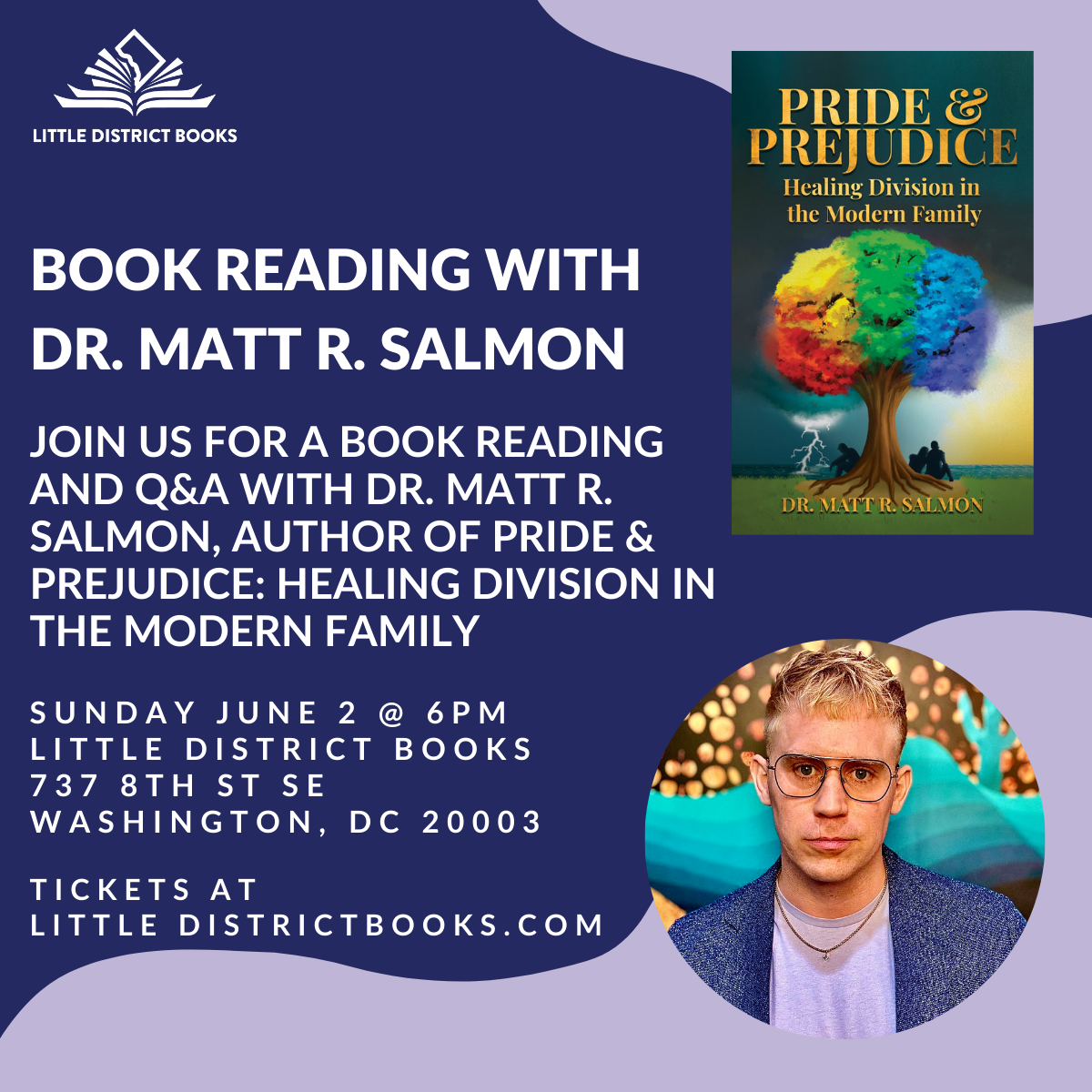 Book Reading and Q&A with Dr. Matt R. Salmon