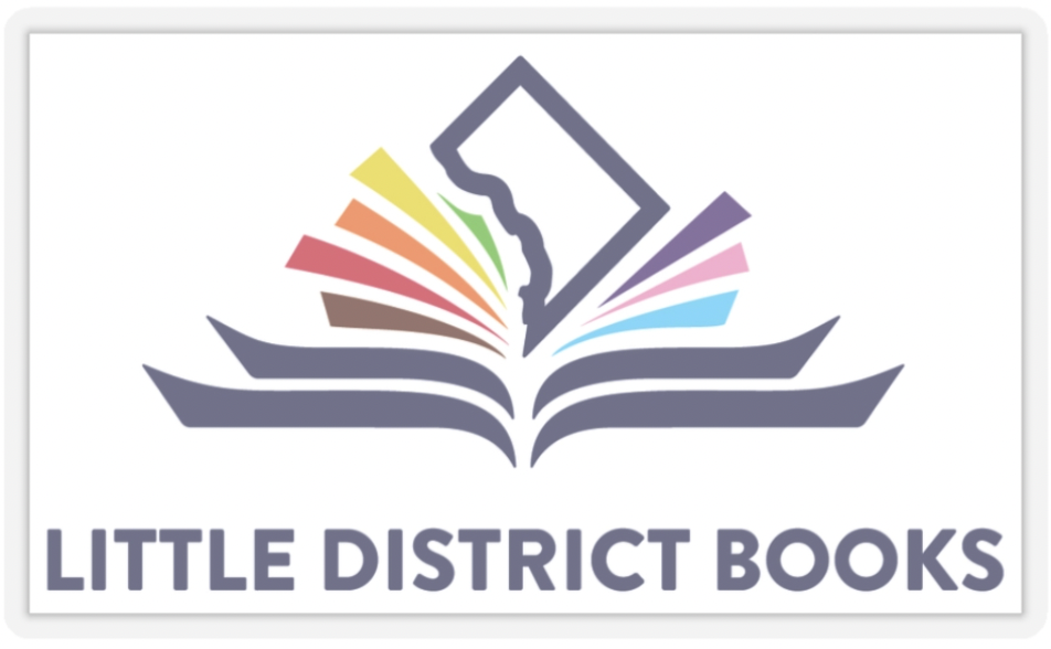 Little District Books Logo Sticker