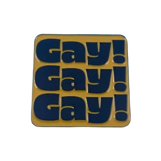 Gay! Gay! Gay! Pin