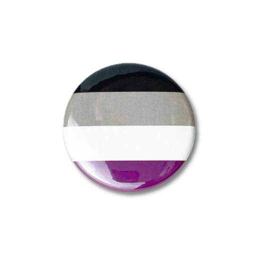 Asexual Pride Button Pin