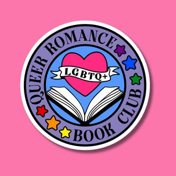 Queer Romance Book Club Sticker