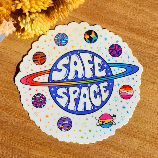 Safe Space Lgbtq Sticker Pride Ally