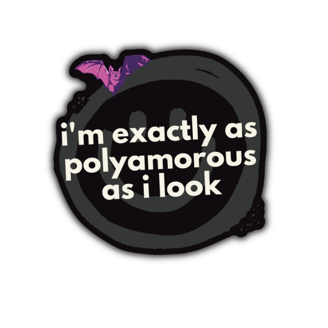 I'm Exactly Polyamorous Sticker