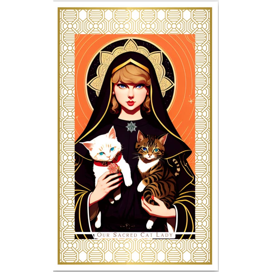 Our Sacred Cat Lady Sticker