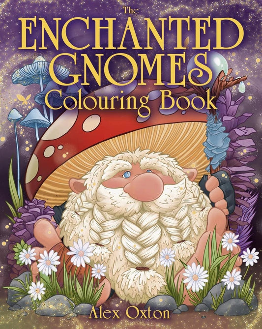 Enchanted Gnomes Coloring Book
