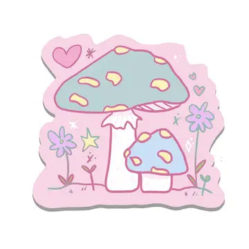 Mushroom Nature Sticker