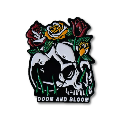 Doom & Bloom Pin