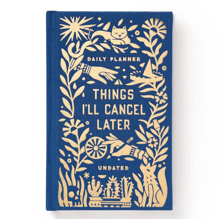 Things I'll Cancel Later Undated Mini Planner