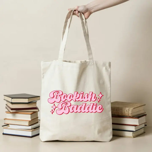 Bookish Baddie Tote Bag