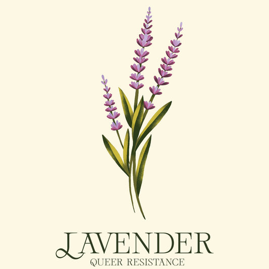 Lavender: Queer Resistance Print