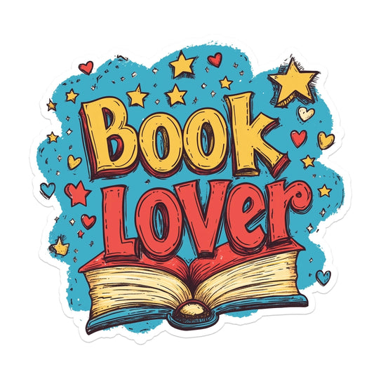 Book Lover Sticker