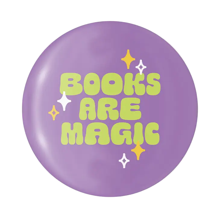 Books Are Magic Button