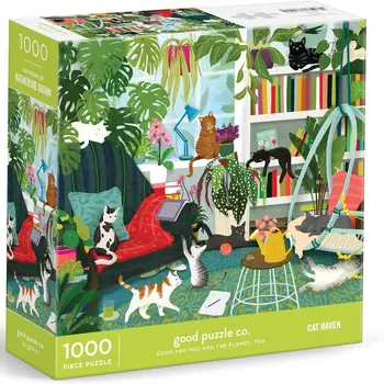 Cat Haven 1000 Piece Puzzle