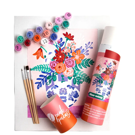 "Blue-Ming" Paint By Numbers Kit