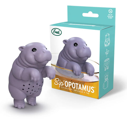 "Sip'Opotamus" Hippo Tea Infuser