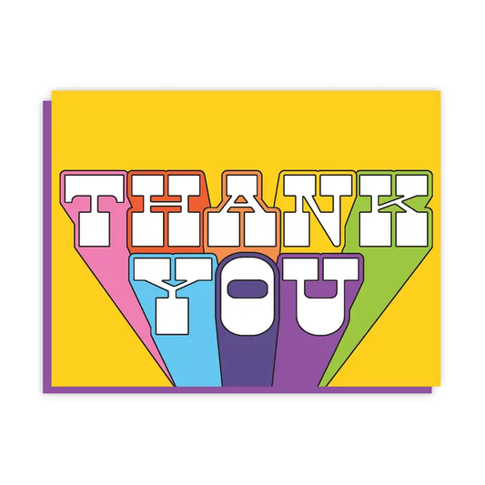 Thank You Rainbow Card