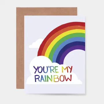 You're My Rainbow Card