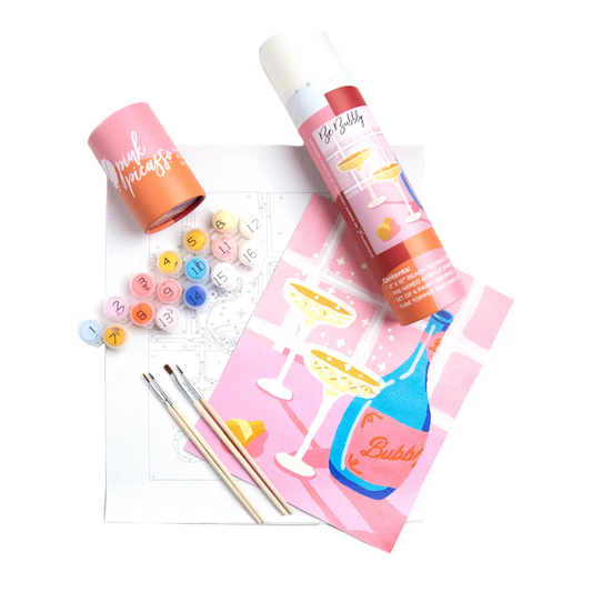 "Be Bubbly" Paint By Numbers Kit