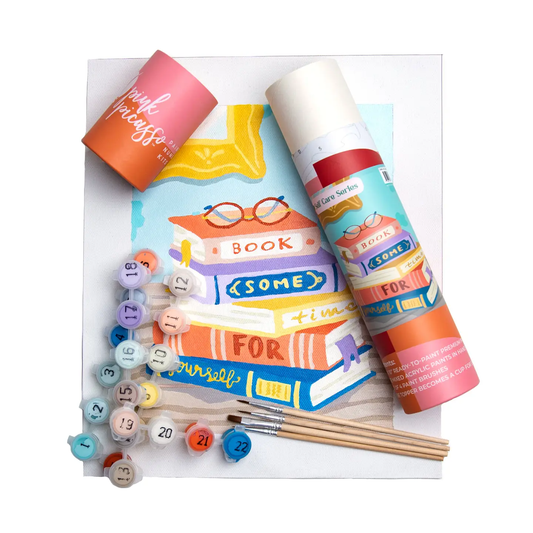 "Book Some Time For Yourself" Paint By Numbers Kit