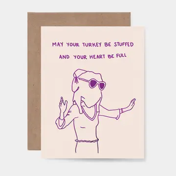 May Your Turkey Be Stuffed Card