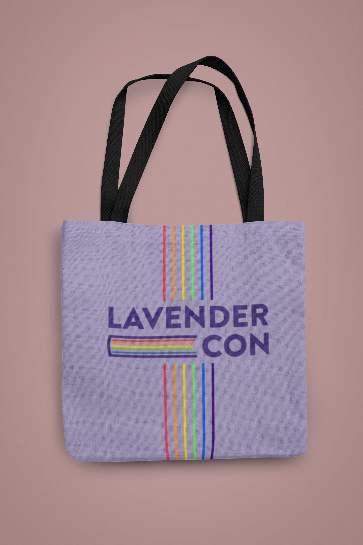Lavender Con Tote Bag