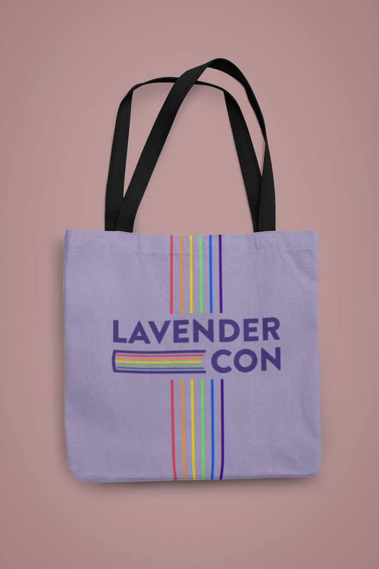Lavender Con Tote Bag