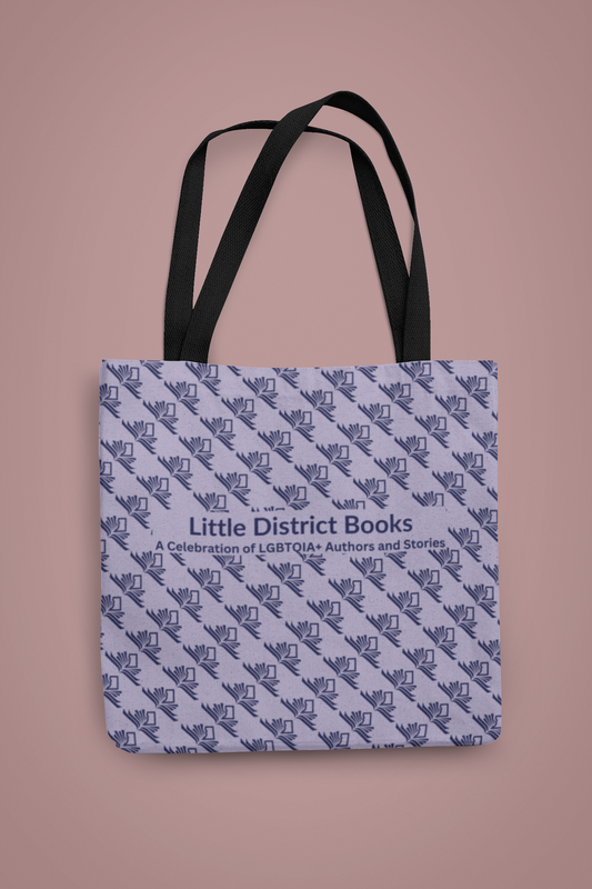 Little District Books Logo Tote Bag