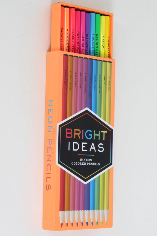 Bright Ideas Neon Colored Pencils: 10 Colored Pencils