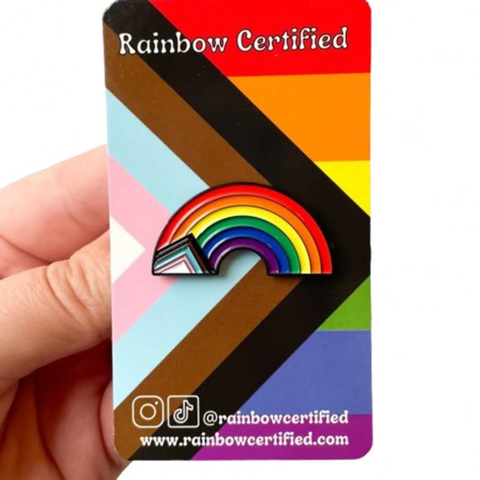 Progress Rainbow Pin