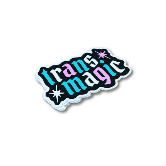 Trans Magic Glossy Sticker