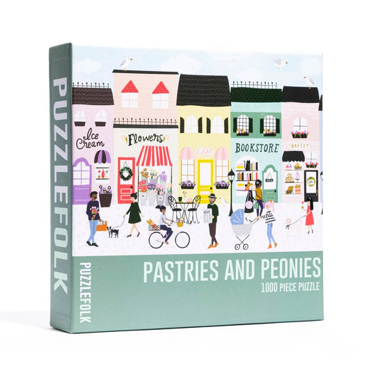 Pastries & Peonies 1000 pc Puzzle
