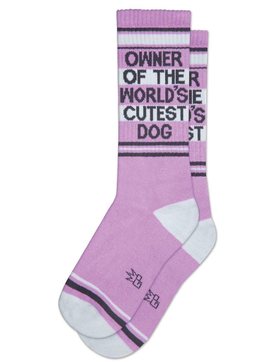 Owner of the World's Cutest Dog Crew Socks